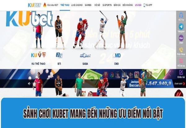 Có 8 cổng nạp tiền tại KU88